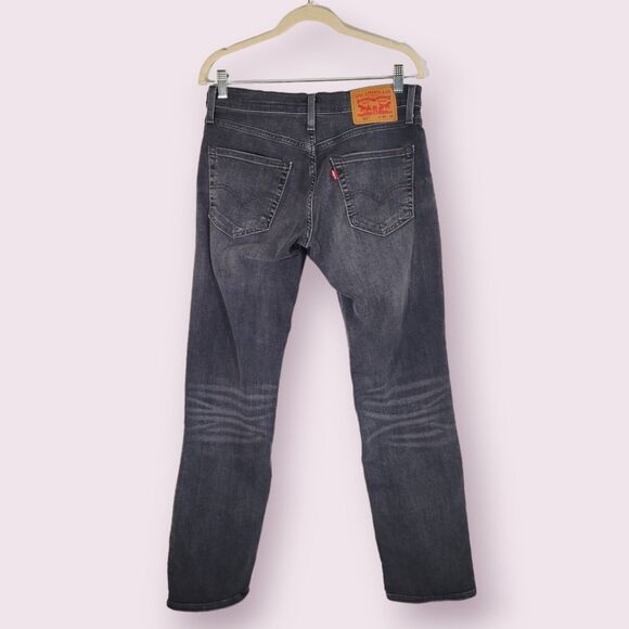 LEVI'S 511 Grey Armstrong Slim Fit Jeans W30 L30 Rise 9" Low Stretch Denim - Picture 4 of 10